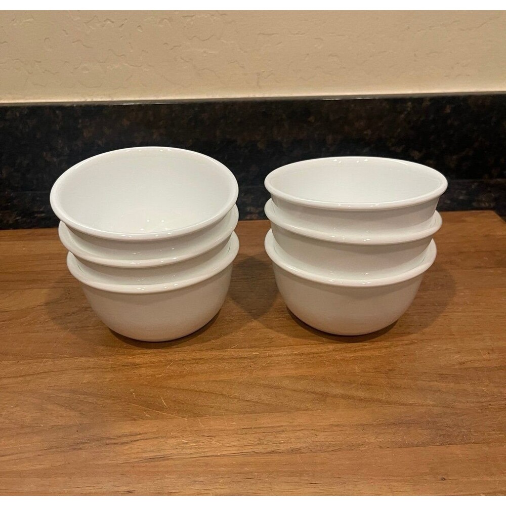 Corelle® 6 Winter Frost White 11oz Dip & Condiment Bowls
